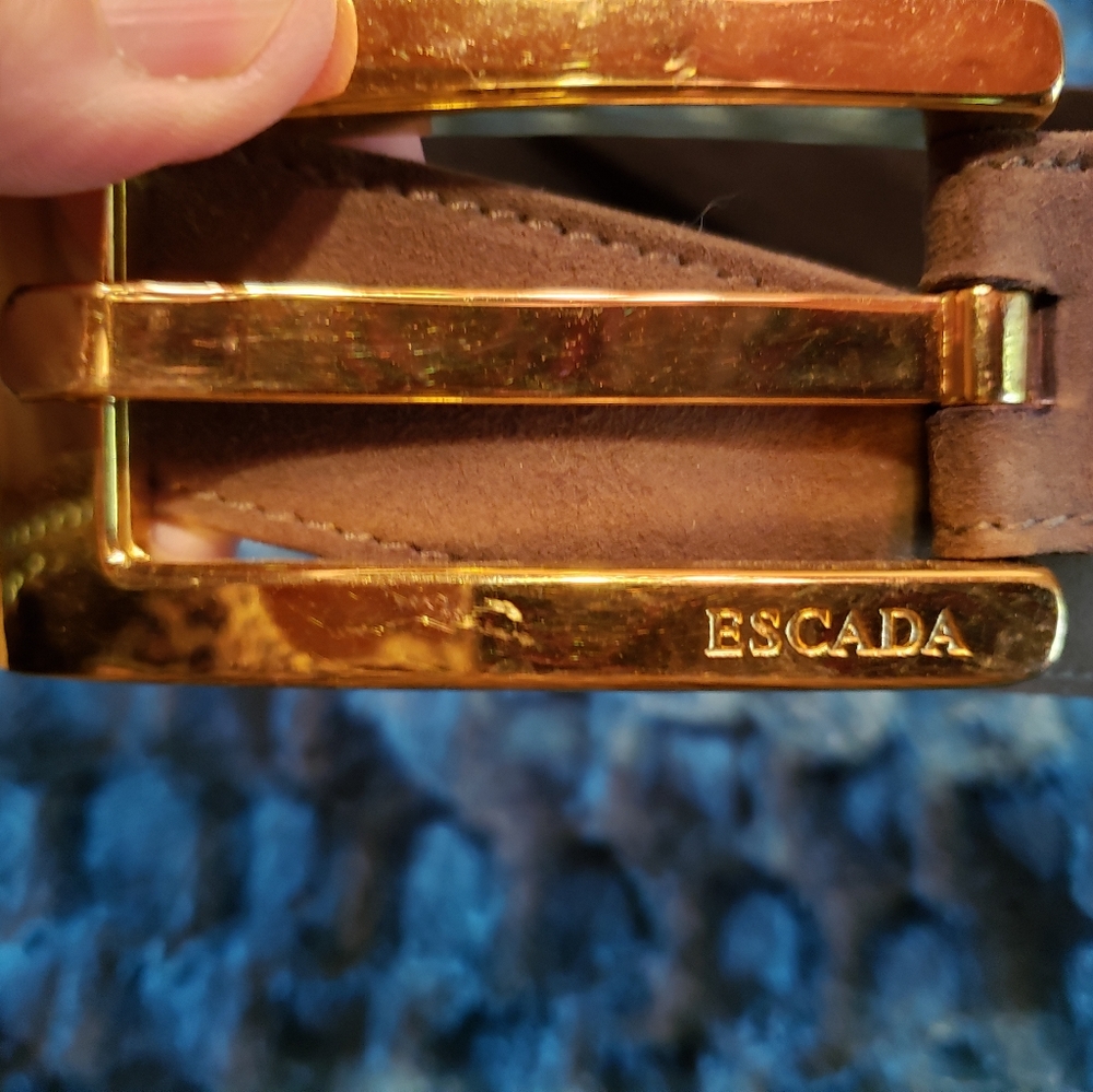 Beautiful Suede Escada Belt